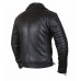 Mens Red Lining Biker Jacket